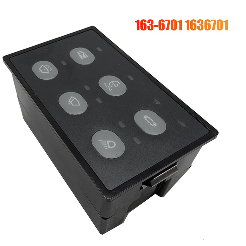 163-6701-excavator-headlight-wiper-controller-control-panel-part-for-excavator-caterpillar-cat320c-e312c-e311c-tosd-16b-025