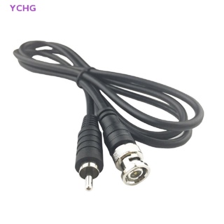 YCHG BNC Male to RCA Male Coax Cable Cord Adapter Connector for CCTV DVR Camera Lot NEW