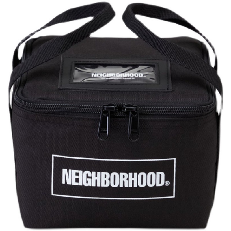 พร้อมส่ง-neighborhood-nbhd-ecase-กระเป๋าเก็บอาหาร-แบบพกพา-กันน้ํา-สีดํา-สําหรับตั้งแคมป์กลางแจ้ง-3-ชิ้น