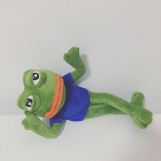 ของเล่นตุ๊กตากบ 18 นิ้ว Pepe The Frog Sad