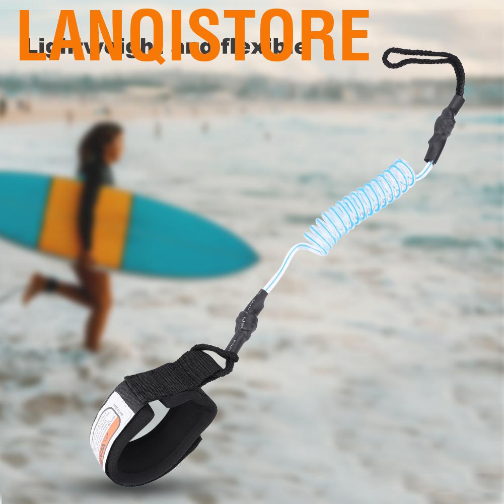 Lanqistore Stand Up Paddle Board 5mm Coiled Spring Leg Foot Rope ...
