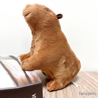 Capybara Rodent Plush Toy/ตุ๊กตาคาปิบาราจําลอง ของเล่น ของขวัญวันเกิด สําหรับเด็ก