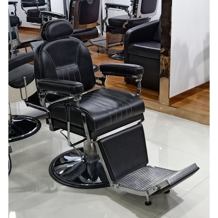 barber-chair-เก้าอี้ตัดผมชาย-บาร์เบอร์-เอนได้-ปรับสูงต่ำได้