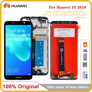 5.45 นิ้ว; สําหรับ Huawei Y5 2018&amp;amp;Y5 Lite DRA-LX2 LX3 LX5 หน้าจอสัมผัส LCD แบบเปลี่ยน สําหรับ Honor 7A Russia 7s DUA-L22