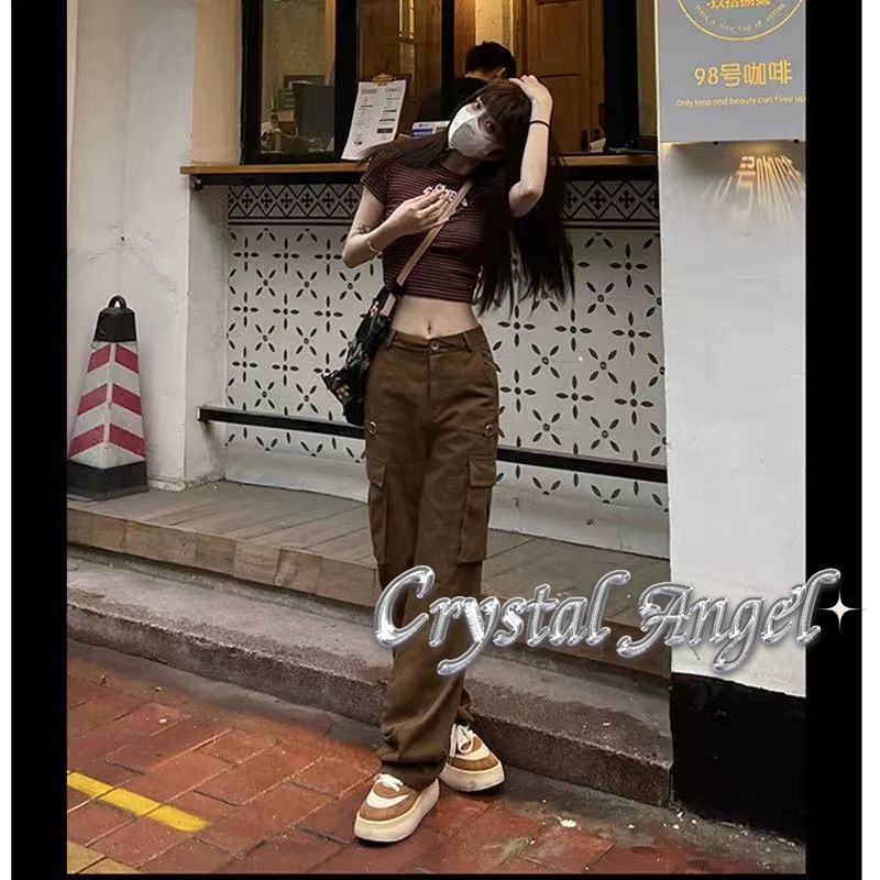 crystal-กางเกงขายาว-กางเกงเอวสูง-กางเกงขายาวผู้หญิง-2023-ใหม่-030910