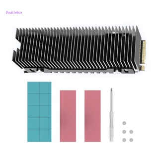 Doublebuy Dust-proof Heatsink M2 NVME NGFF for M.2 2280 SSD Cooler Aluminum Alloy Radiator Thermal Conductivity Silicone