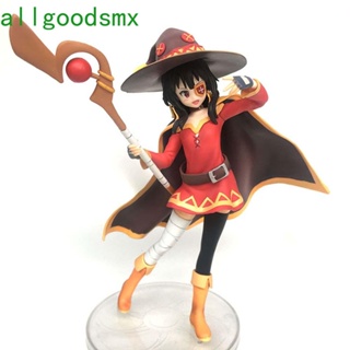 Allgoods ตุ๊กตาฟิกเกอร์ Anime Megumin Action Figurine ของเล่นสําหรับเด็ก