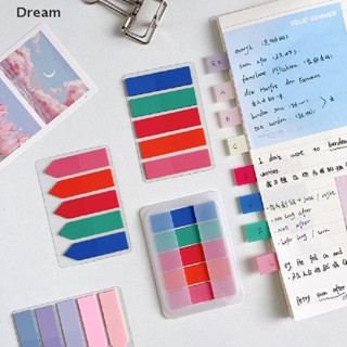 &lt;Dream&gt; สติกเกอร์กระดาษโน้ต PET ใส ลายธงชาติโมแรนดี้ สไตล์วินเทจ สําหรับติดตกแต่งที่คั่นหนังสือ 1 ชุด