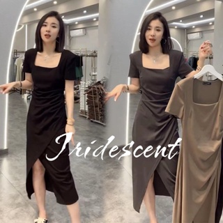 Iridescent เดรส กระโปรง ชุดเดรส ชุดเซ็ท ผู้หญิง เดรสยาว แฟชั่น สินค้ามาใหม่ 031101