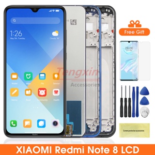 หน้าจอสัมผัสดิจิทัล Lcd พร้อมกรอบ แบบเปลี่ยน สําหรับ Xiaomi Redmi Note 8 M1908C3JH M1908C3JG Redmi Note 8