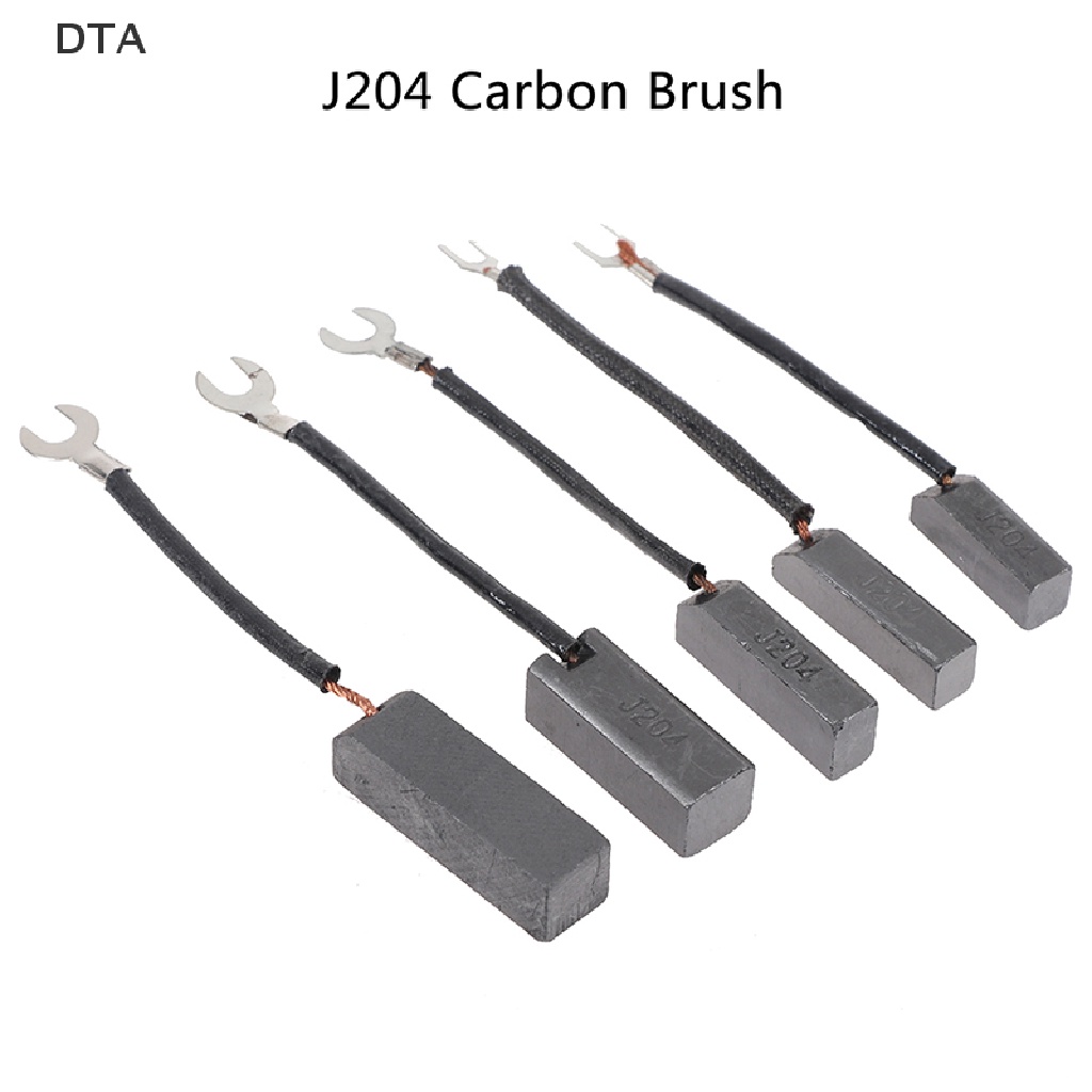 dta-j204-อะไหล่มอเตอร์เครื่องกําเนิดไฟฟ้า-แปรงคาร์บอน-10-ชิ้น
