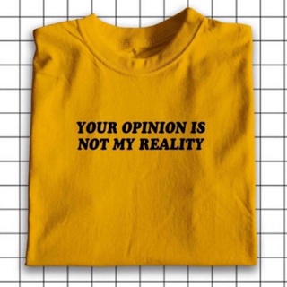 Your opinion T-shirt Shirt Tees Statement Highquality Cotton Trendy Customize Graphic Thrift_03