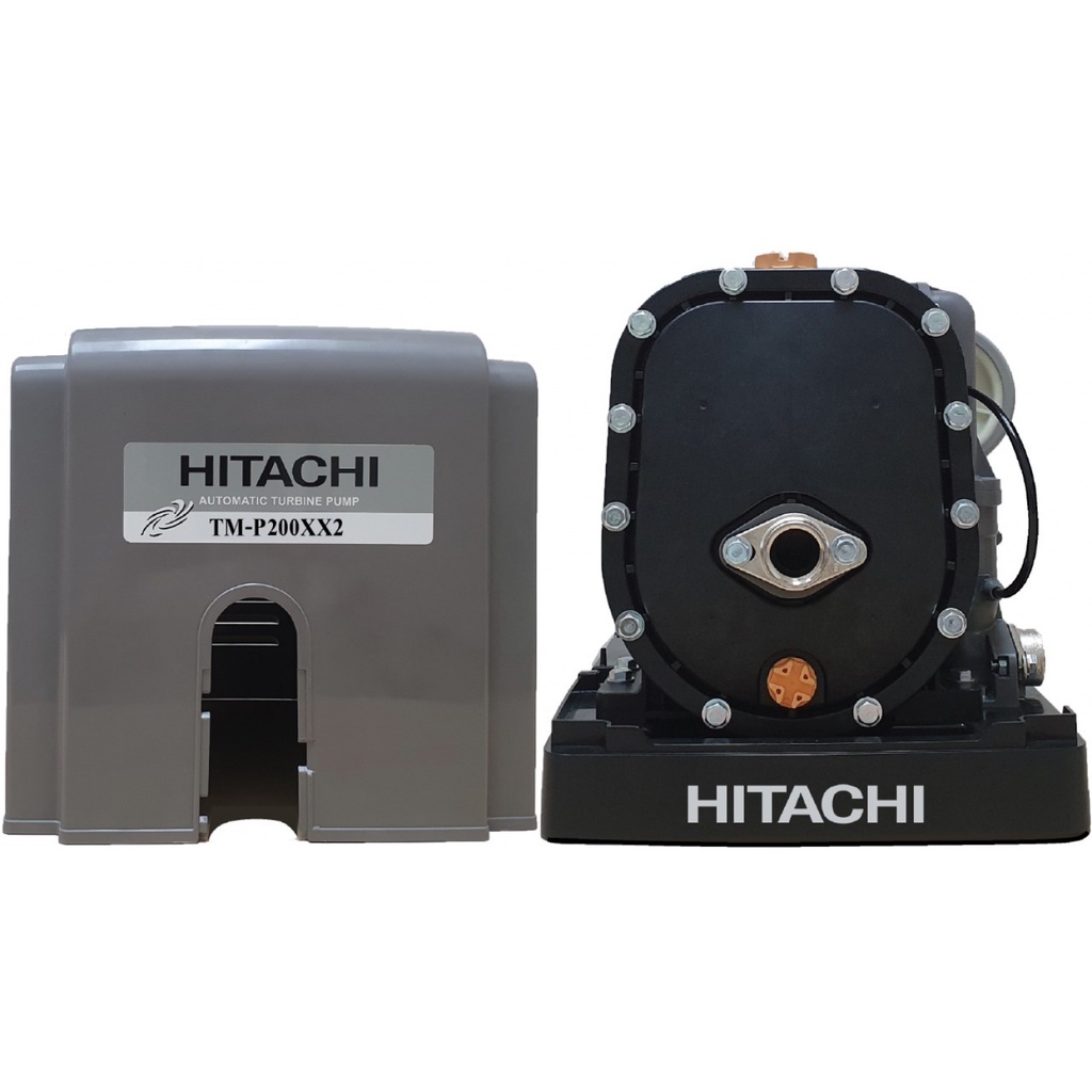 hitachi-ปั๊มน้ำอัตโนมัติแรงดันคงที่-200w-แบบเทอร์ไบน์-รุ่น-tmp200xx2-เสียงเงียบ