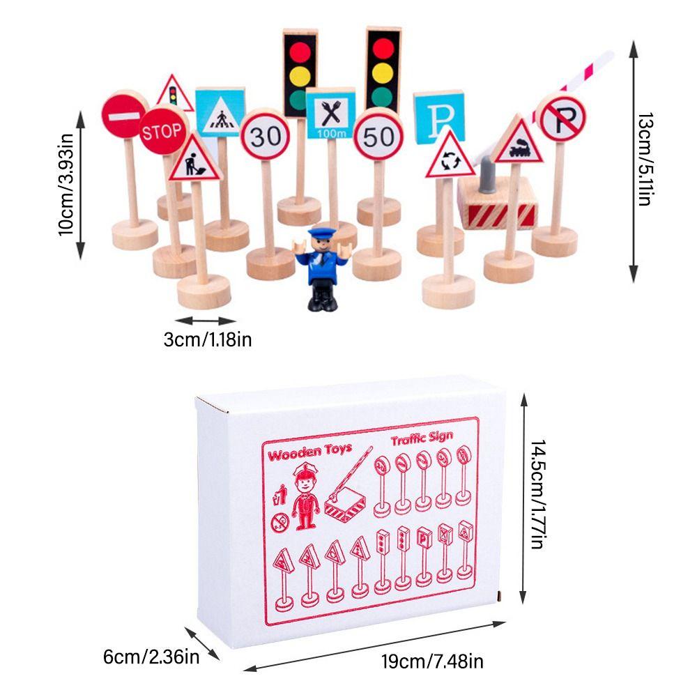 banana1-1-ชุด-ป้ายจราจรถนน-ป้ายจราจร-ไม้-ของเล่นเพื่อการศึกษา-ของขวัญวันเกิด-บล็อกถนน