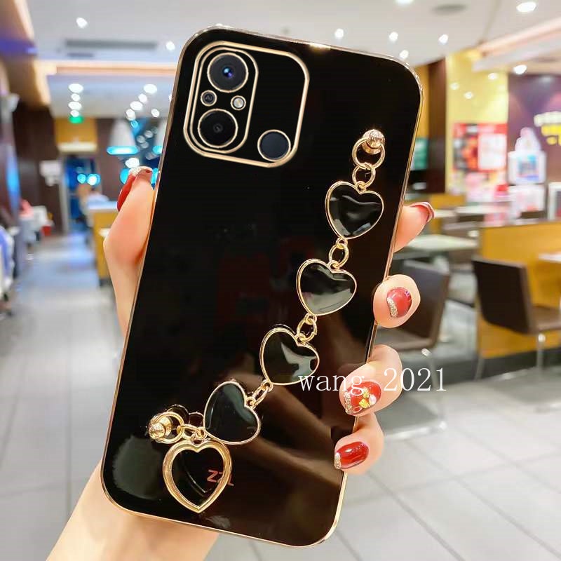 2023-new-casing-เคส-redmi-12c-phone-case-straight-edge-with-love-bracelet-all-inclusive-soft-case-back-cover-for-redmi-12c-เคสโทรศัพท