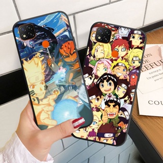 เคสโทรศัพท์มือถือ ซิลิโคนนิ่ม ลายการ์ตูนนารูโตะ สําหรับ Xiaomi Redmi 9A 9C 9T Note 9 Pro 9S