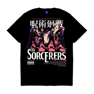 Kizaru T-Shirt Anime Jujutsu Kaisen SORCERERS | KIZARU Kaos Anime Jujutsu Kaisen SORCERERS_03