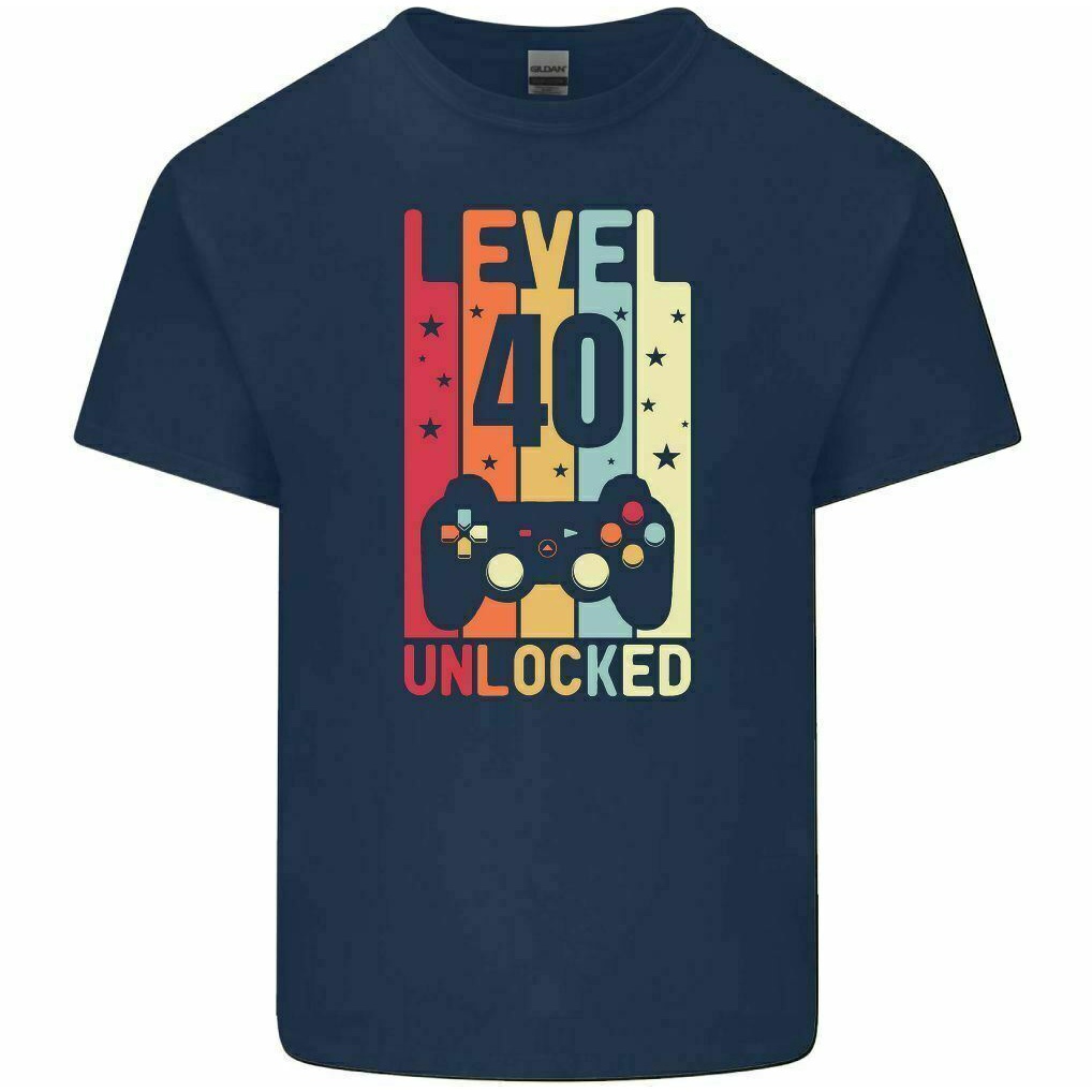 40th-birthday-t-shirt-1982-mens-funny-level-unlocked-40-year-old-gaming-tee-top-03