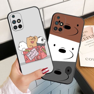 เคสโทรศัพท์มือถือ ซิลิโคนนิ่ม ลายหมีเปลือยสามตัว สําหรับ Xiaomi Redmi A1 A1+ Note 11 Pro 11S