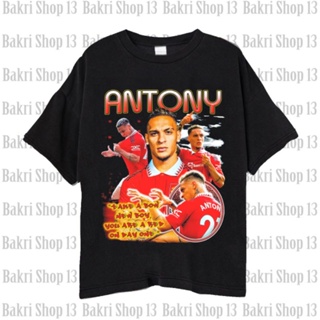 【hotManchester United Anthony 】เสื้อยืด พิมพ์ลาย สําหรับผู้ชาย และผู้หญิงS-5XL