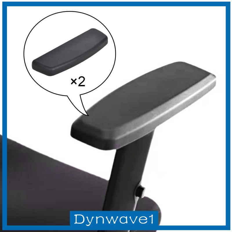 [Dynwave1] 2Pcs Office Chair Armrest Pad Gaming Chair Armrest Pads for