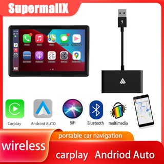 Sale🔥Wireless CarPlay/Android Auto Adapter แปลง Factory Wired เป็น Wireless สำหรับ CarPlay Dongle Android Auto