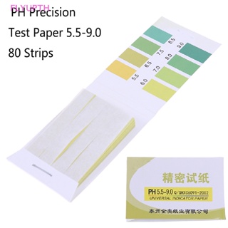 flyup 80×PH 5.5-9.0 Test Strips Litmus Test Paper Full Range Acidic Alkaline Indicator TH