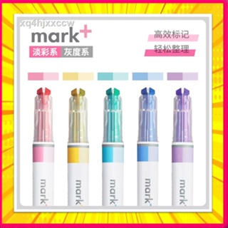 ภาพหน้าปกสินค้าKokuyo Mark+ ปากกาเน้นข้อความ สีพาสเทล 2 หัว 2 สี 2 แบบ ในแท่งเดียว ซึ่งคุณอาจชอบราคาและรีวิวของสินค้านี้