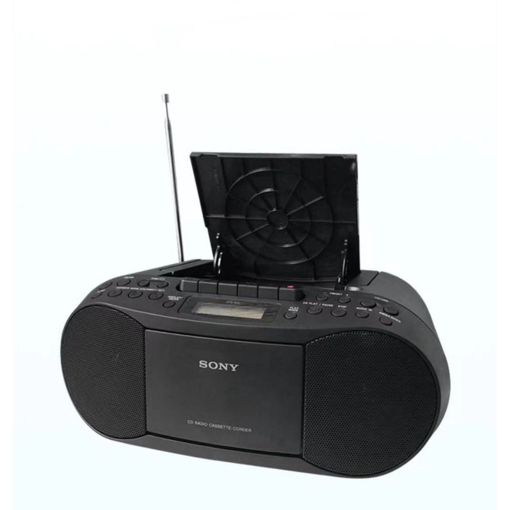 sony-cfd-s70-zs-ps50-เครื่องเล่นซีดีเทปคาสเซ็ต-am-fm-วิทยุ-all-in-one-แบบพกพา