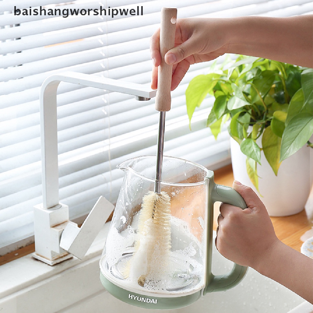 bath-แปรงทําความสะอาดแก้ว-ขวดน้ํา-อุปกรณ์เสริมห้องครัว