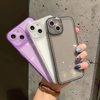 สําหรับ iPhone 11 Pro Max เคสโทรศัพท์ 7 8 12 13 Pro Max X XR XS 7 Plus 8 Plus XS Max SE 20 โปร่งใส เคสโทรศัพท์มือถือ