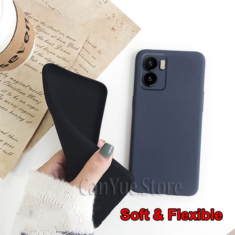 vivo-v27-v25-v23-pro-v27e-v25e-v23e-5g-e-sand-matte-soft-tpu-case-full-protection-sweat-resistant-phone-casing-anti-fingerprint-rubber-back-cover