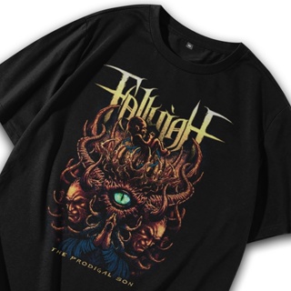 Kaos Band Death Metal Fallujah เสื้อยืดลําลอง แขนสั้น พิมพ์ลายวงดนตรี Baju พรีเมี่ยม สไตล์พังก์ วินเทจ สําหรับผู้ชาย ผู้หญิง ไซซ์ใหญ่ 336