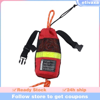 [Etivaxa] Throw Bag Portable 31M Throwing Rope for Swimming Canoe Rafting Water Sports Ice Fishing