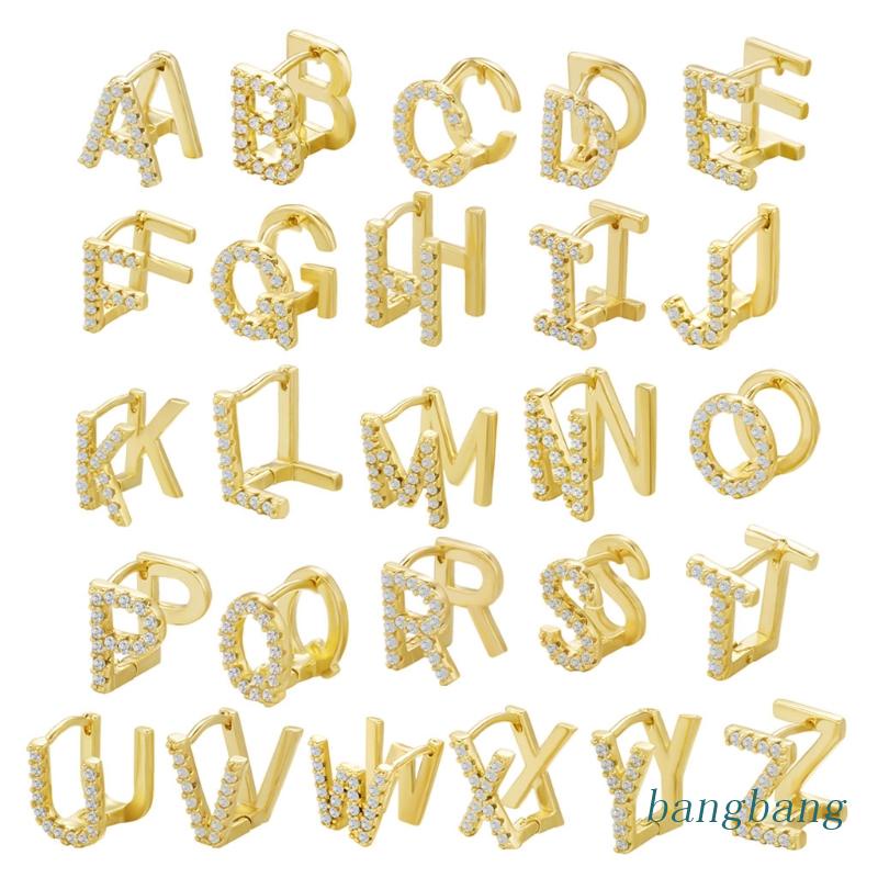 bangb-ต่างหูสตั๊ด-รูปตัวอักษร-a-z-ชุบทองแดง-เครื่องประดับ-สําหรับผู้หญิง