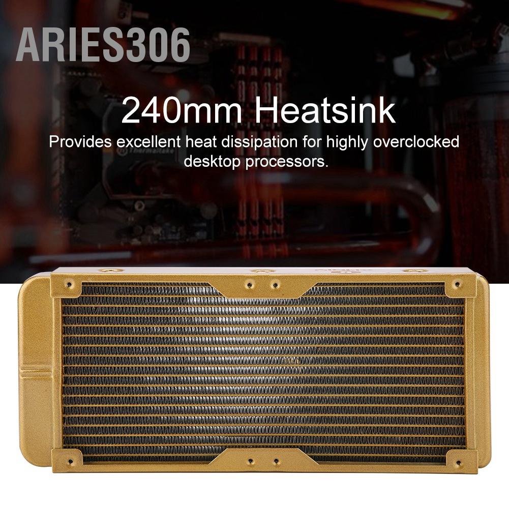 Aries306 Universal Water Cooling Radiator ท่อคอมพิวเตอร์ Liquid Cooler