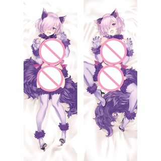 ปลอกหมอน พิมพ์ลายธีม Fate Dakimakura Hugging สองด้าน สําหรับตกแต่งเตียงนอน