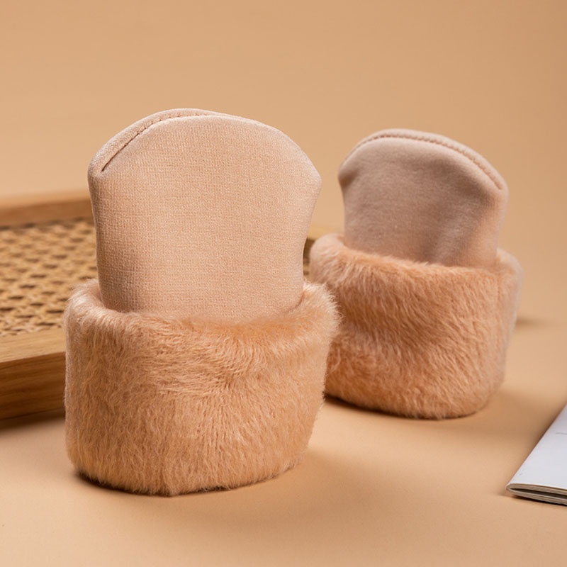 ถุงเท้าบูท-ผ้าแคชเมียร์-และผ้ากํามะหยี่-แบบหนา-ป้องกันความร้อน-แฟชั่นสําหรับผู้หญิง