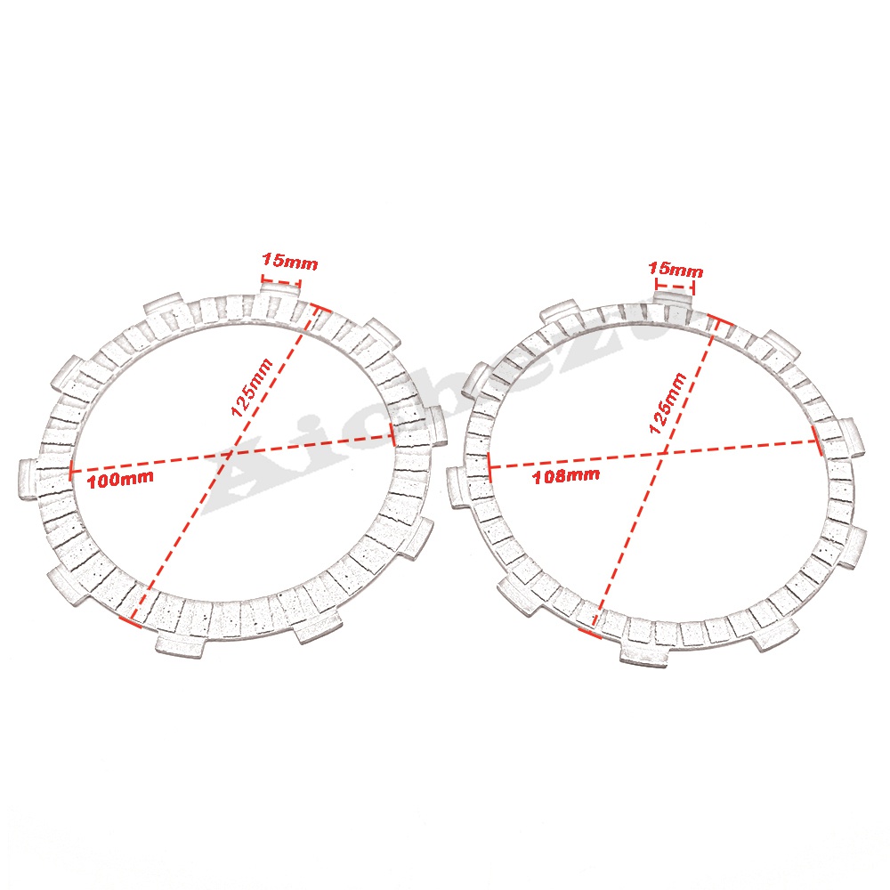 อะไหล่คลัทช์รถจักรยานยนต์-8-ชิ้น-สําหรับ-honda-cbr600rr-cbr-600rr-2003-2013