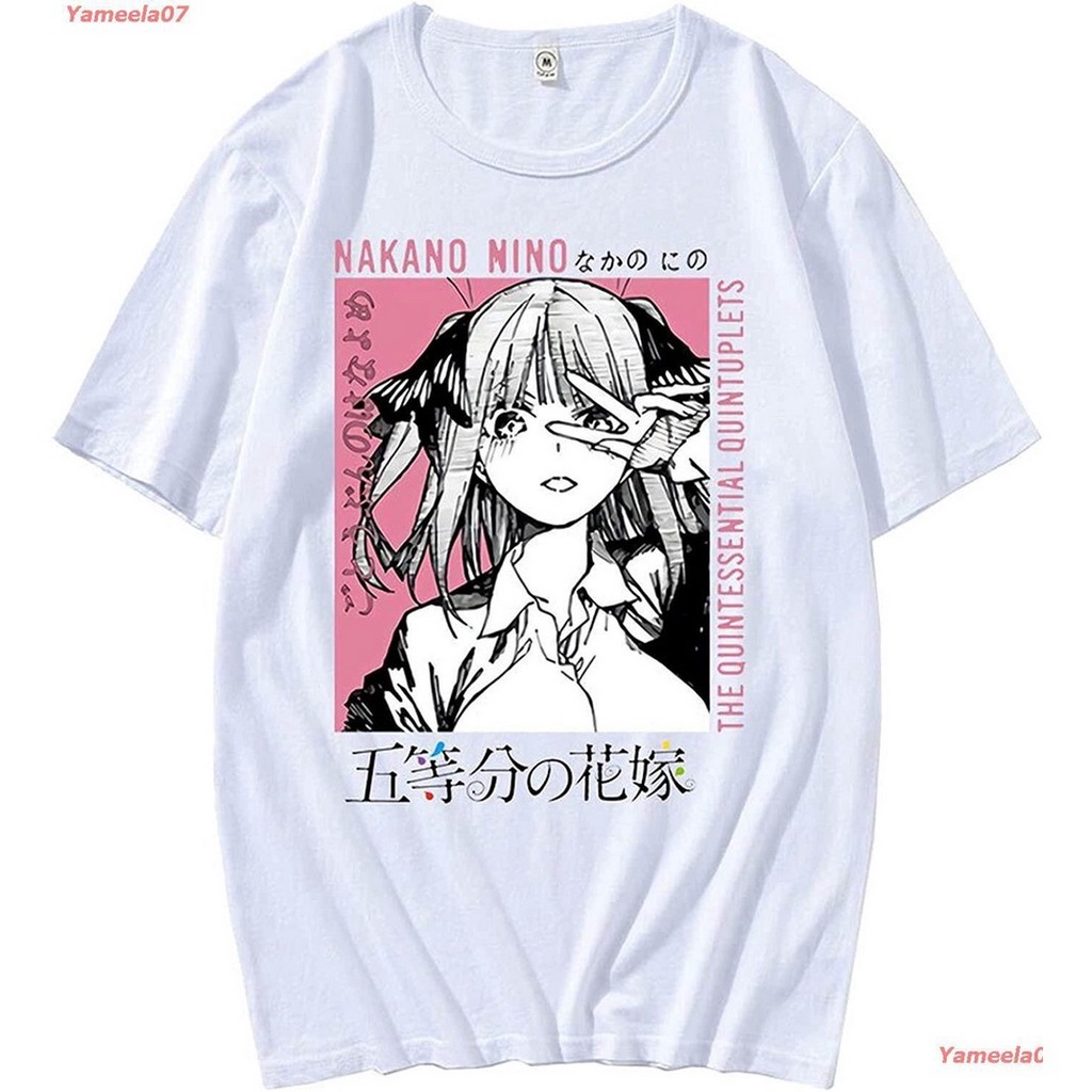 s-5xl-เสื้อยืดคอกลม-tee-yameela07-2022-the-quintessential-quintuplets-t-shirt-anime-tee-shirt-unisex-pullover-nakan