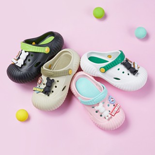 รองเท้าแตะ Crocs EVA กันลื่น ขนาดใหญ่ แฟชั่นฤดูร้อน สําหรับแม่ และลูก