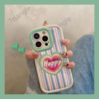 เคสป้องกันโทรศัพท์มือถือหนัง ลายหัวใจ ไฮเอนด์ สไตล์เกาหลี ญี่ปุ่น สําหรับ iPhone14pro max 13 12 11 14pro max13 12 11