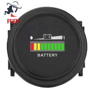 12V/24V/36V/48V/72V LED Digital Battery Indicator Waterproof Meter Gauge Battery Indicator for Go-Lf Ca-Rt