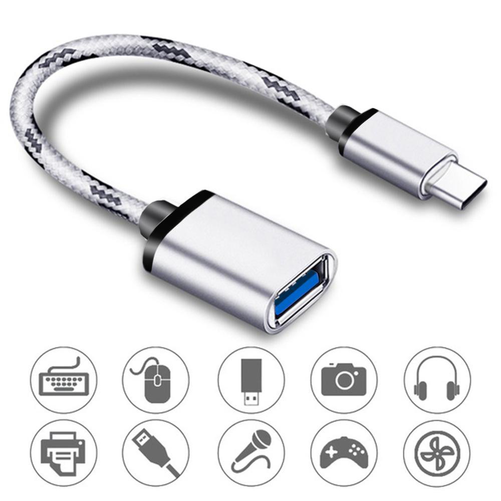 อะแดปเตอร์สายเคเบิ้ลเชื่อมต่อข้อมูล-usb-2-0-type-c-male-to-usb-2-0-a-female-otg-type-c-otg