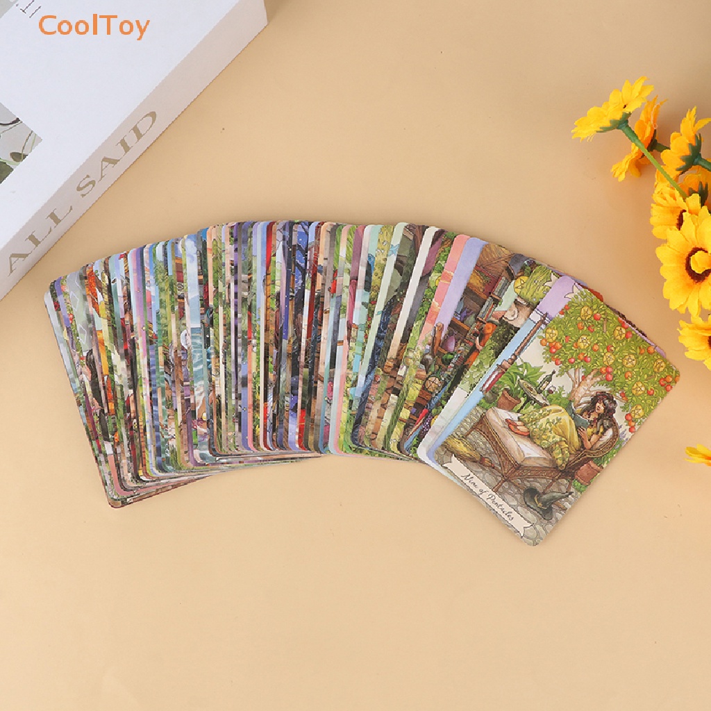 cooltoy-tarot-cards-tarot-book-in-english-language-everyday-witch-tarot-cards-tools-hot