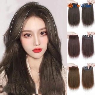 Women Invisible Seamless Synthetic Hair Pads/ Fluffy Hair Clip In One Piece Increase Hair Extensions/ Hair Top Side Cover Hairpiece