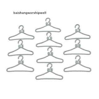 BATH Lot 10 Pcs Gray Hangers Dress Clothes Accessories For Barbie Dolls Martijn