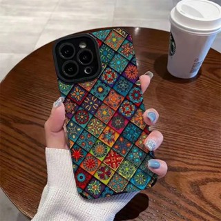 เคสป้องกันโทรศัพท์มือถือ แบบนิ่ม ลายสายรุ้ง กันกระแทก สําหรับ Apple iPhone 11PRO 12PRO 13PRO 14promax 11PROMAX 14plus xr xs xsmax 6 7 8Plus