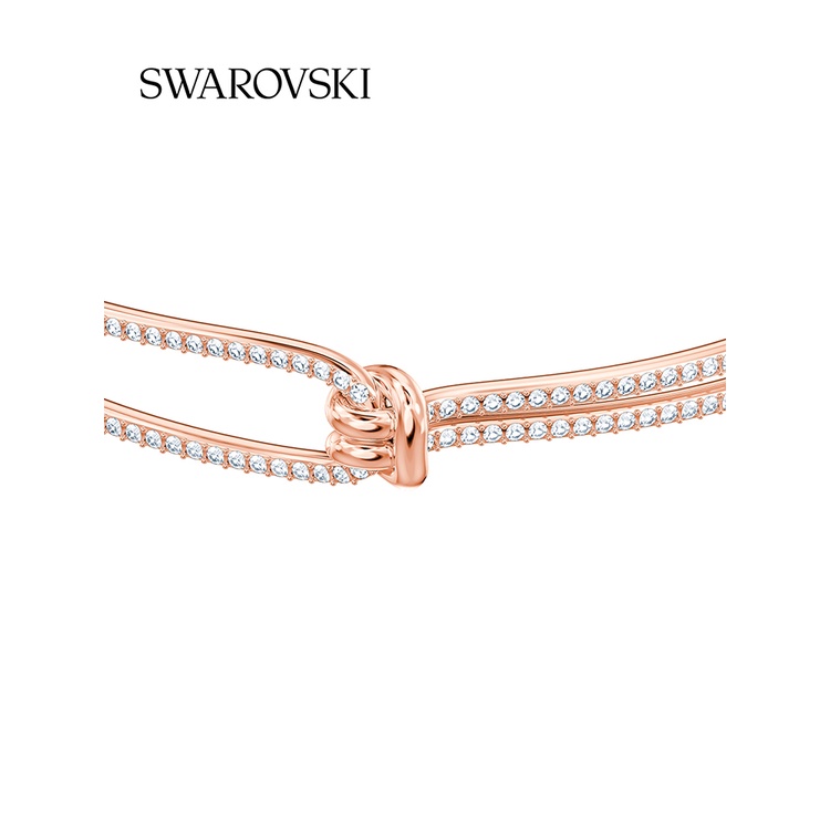 ของแท้-พร้อมส่ง-swarovski-swarovski-lifelong-สร้อยข้อมือ-แบบบิด-เครื่องประดับ-สําหรับผู้หญิง-ของขวัญ