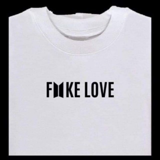 FAKE. LOVE PRINTED ✓- T-SHIRT UNISEX_03